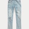 AZURE Women’s Ralph Lauren The Straight Leg Cropped Jeans AZURE Women’s Ralph Lauren The Straight Leg Cropped Jeans