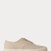 Beige Men’s Ralph Lauren Canvas Sneakers