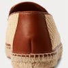 Beige Men’s Ralph Lauren Embroidered Canvas Loafers Beige Men’s Ralph Lauren Embroidered Canvas Loafers
