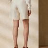 Beige Women’s Ralph Lauren Francine Silk Shantung Shorts Beige Women’s Ralph Lauren Francine Silk Shantung Shorts