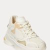 Beige Women’s Ralph Lauren Logo Tech Sneakers Beige Women’s Ralph Lauren Logo Tech Sneakers