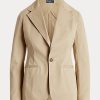 Beige Women’s Ralph Lauren Stretch Twill Blazers Beige Women’s Ralph Lauren Stretch Twill Blazers