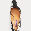 Black / Cream Women’s Ralph Lauren Celia Floral-Print Heels Black / Cream Women’s Ralph Lauren Celia Floral-Print Heels