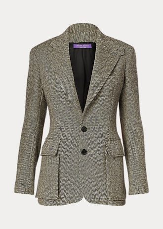 Black / Cream Women’s Ralph Lauren The Tweed Jackets