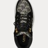 Black / Grey Women’s Ralph Lauren Rylee Monogram Jacquard High-Top Sneakers Black / Grey Women’s Ralph Lauren Rylee Monogram Jacquard High-Top Sneakers