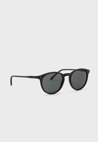 Black Men’s Ralph Lauren 0Ph4110 Oval Shape Sunglasses