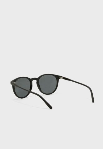 Black Men’s Ralph Lauren 0Ph4110 Oval Shape Sunglasses