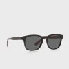 Black Men’s Ralph Lauren 0Ph4170 Square Sunglasses
