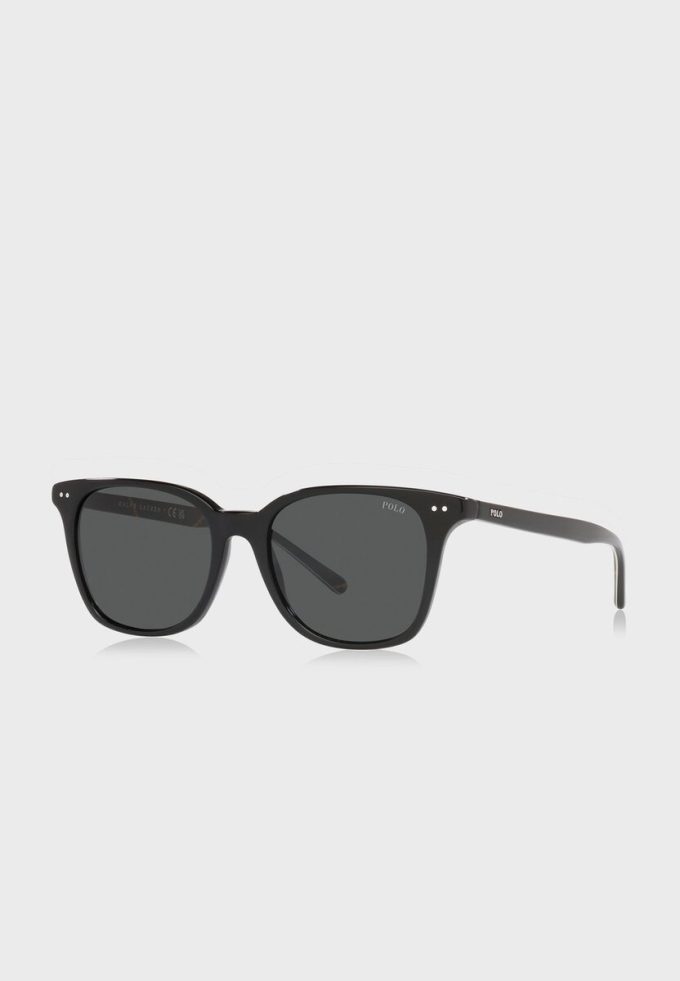 Black Men’s Ralph Lauren 0Ph4187 Wayfarers Sunglasses
