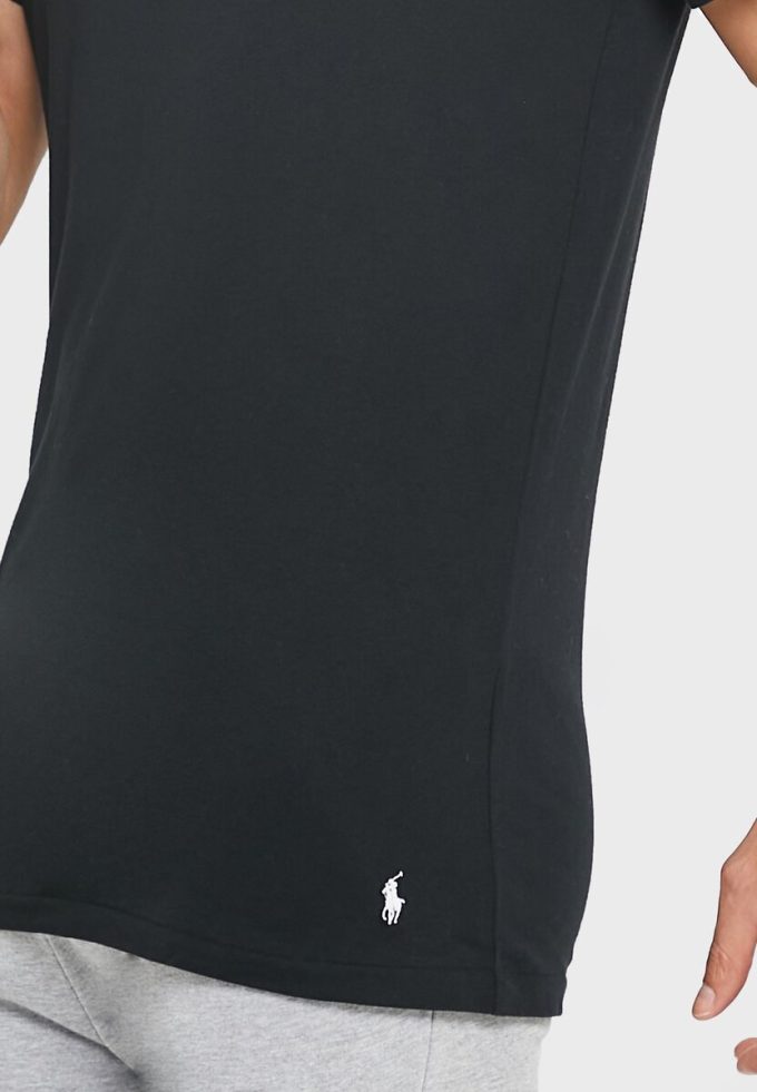 Black Men’s Ralph Lauren 3 Pack Assorted Crew Neck T Shirts