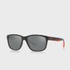 Black Men’s Ralph Lauren 57326G Square Sunglasses