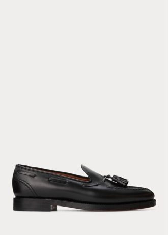 Black Men’s Ralph Lauren Booth Calfskin Loafers