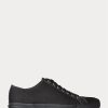Black Men’s Ralph Lauren Canvas Sneakers