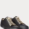 Black Men’s Ralph Lauren Canvas Sneakers