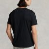 Black Men’s Ralph Lauren Classic Fit Jersey Crewneck  T Shirts