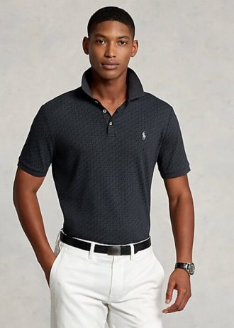 Black Men’s Ralph Lauren Classic Fit Soft Cotton Polo Shirts Black Men’s Ralph Lauren Classic Fit Soft Cotton Polo Shirts