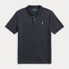 Black Men’s Ralph Lauren Classic Fit Soft Cotton Polo Shirts Black Men’s Ralph Lauren Classic Fit Soft Cotton Polo Shirts