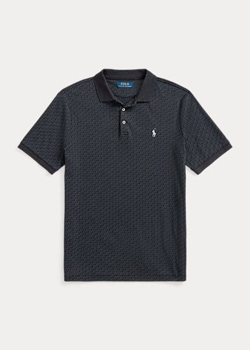 Black Men’s Ralph Lauren Classic Fit Soft Cotton Polo Shirts Black Men’s Ralph Lauren Classic Fit Soft Cotton Polo Shirts