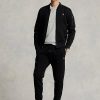 Black Men’s Ralph Lauren Double-Knit Bomber Jackets