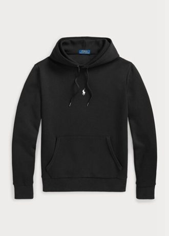 Black Men’s Ralph Lauren Double-knit   Hoodie