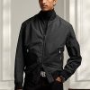 Black Men’s Ralph Lauren Drayton Cotton-Blend Bomber Jackets Black Men’s Ralph Lauren Drayton Cotton-Blend Bomber Jackets