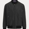 Black Men’s Ralph Lauren Drayton Cotton-Blend Bomber Jackets Black Men’s Ralph Lauren Drayton Cotton-Blend Bomber Jackets