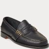 Black Men’s Ralph Lauren Edric Leather Penny Loafers Black Men’s Ralph Lauren Edric Leather Penny Loafers