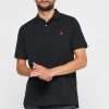 Black Men’s Ralph Lauren Essential Polo Shirts Black Men’s Ralph Lauren Essential Polo Shirts