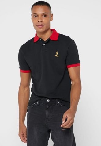 Black Men’s Ralph Lauren Essential T Shirts