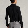 Black Men’s Ralph Lauren Featherweight Mesh   Shirts