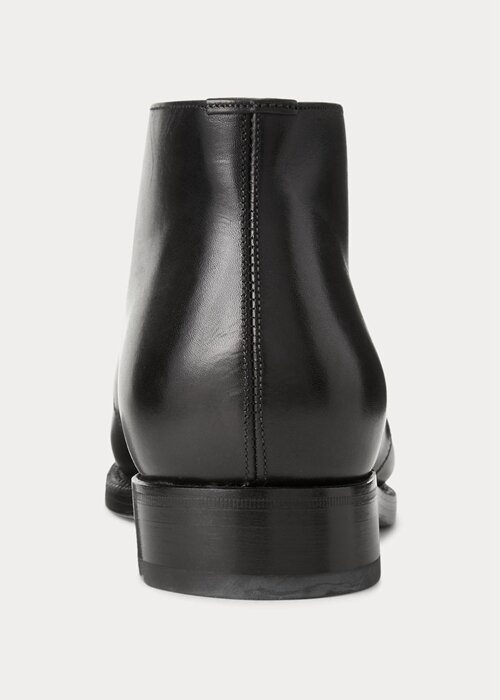 Black Men’s Ralph Lauren Frasco Calfskin Chelsea Boots Black Men’s Ralph Lauren Frasco Calfskin Chelsea Boots