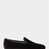 Black Men’s Ralph Lauren Paxton Velvet Dress Shoes