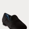 Black Men’s Ralph Lauren Paxton Velvet Dress Shoes