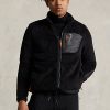 Black Men’s Ralph Lauren Pile Fleece Jackets