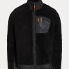 Black Men’s Ralph Lauren Pile Fleece Jackets