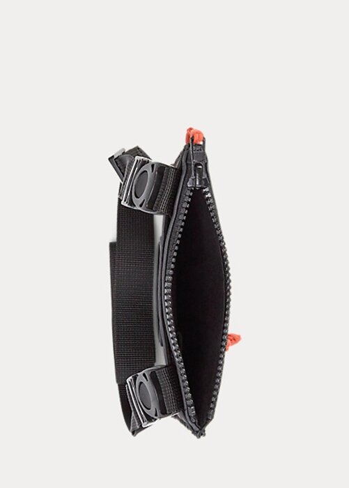 Black Men’s Ralph Lauren POLO MIRUM Crossbody Bags Black Men’s Ralph Lauren POLO MIRUM Crossbody Bags