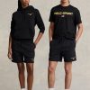 Black Men’s Ralph Lauren Polo Sport Fleece Shorts
