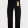 Black Men’s Ralph Lauren Slim Fit Black-on-black Selvedge Jeans Black Men’s Ralph Lauren Slim Fit Black-on-black Selvedge Jeans