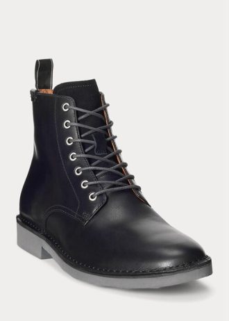 Black Men’s Ralph Lauren Talan Leather Boots