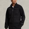 Black Men’s Ralph Lauren Water-Repellent Hybrid Jackets