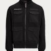 Black Men’s Ralph Lauren Water-Repellent Hybrid Jackets