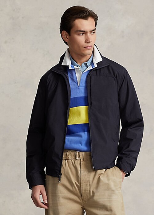 Black Men’s Ralph Lauren Water-Repellent Packable Jackets Black Men’s Ralph Lauren Water-Repellent Packable Jackets