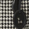 Black/White Houndstooth Women’s Ralph Lauren Houndstooth Mini Bellport Tote Bags