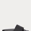 Black / White Men’s Ralph Lauren Logo Slippers Black / White Men’s Ralph Lauren Logo Slippers