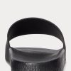 Black / White Men’s Ralph Lauren Logo Slippers Black / White Men’s Ralph Lauren Logo Slippers