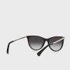 Black Women’s Ralph Lauren 0Ra5290 Cat Eye Sunglasses