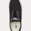 Black Women’s Ralph Lauren Bryn Canvas Sneakers