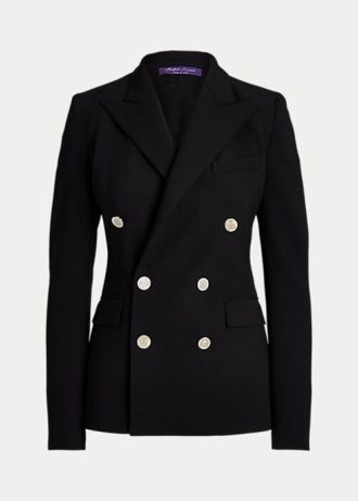 Black Women’s Ralph Lauren Camden Wool-Blend Jackets