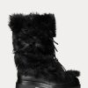 Black Women’s Ralph Lauren Celia Shearling & Burnished Leather Boots Black Women’s Ralph Lauren Celia Shearling & Burnished Leather Boots