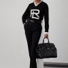 Black Women’s Ralph Lauren Clancy Long Wool Gabardine Pants Black Women’s Ralph Lauren Clancy Long Wool Gabardine Pants